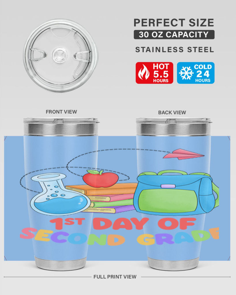 2nd day of 2nd Grade 4#- second grade- Tumbler