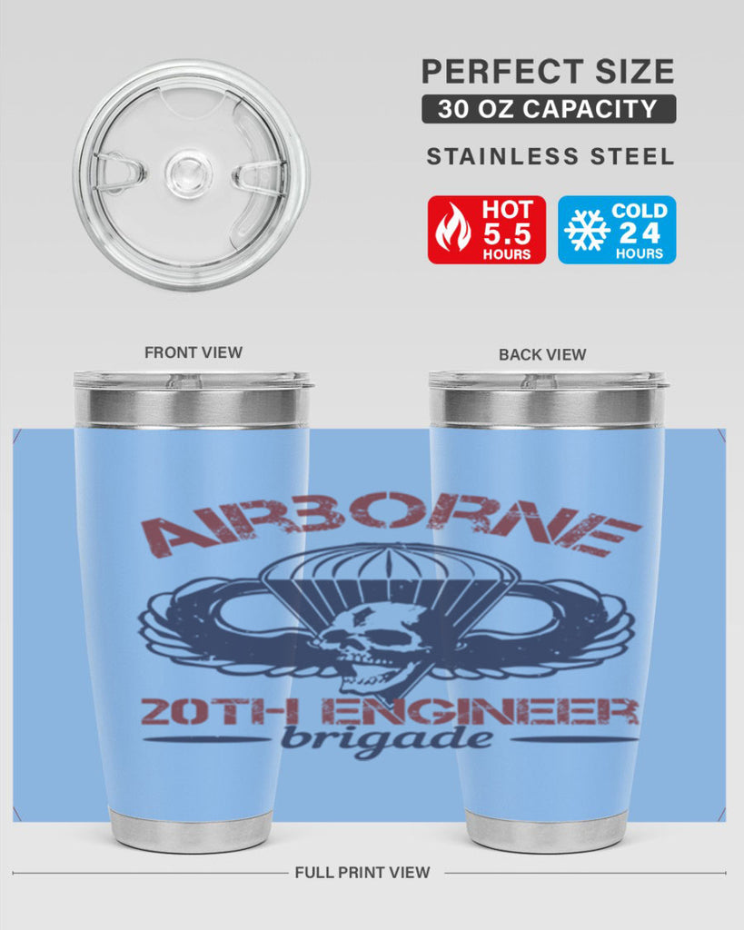 AIRBORNE TH ENGINEER BRIGADE Style 72#- engineer- tumbler