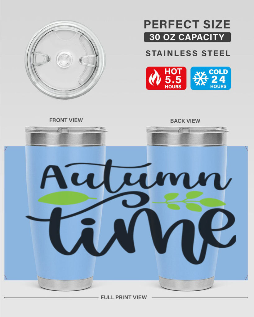 Autumn Time 35#- fall- Tumbler
