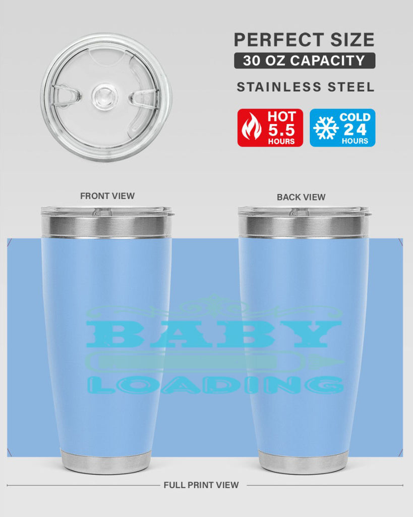 Baby Loading Style 49#- baby shower- tumbler