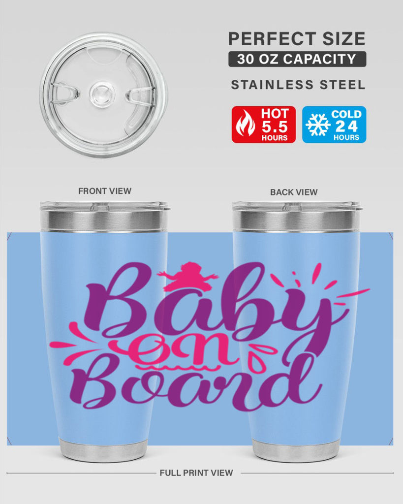 Baby On Board Style 289#- baby- tumbler