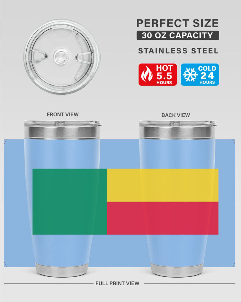 Benin 179#- world flags- Tumbler