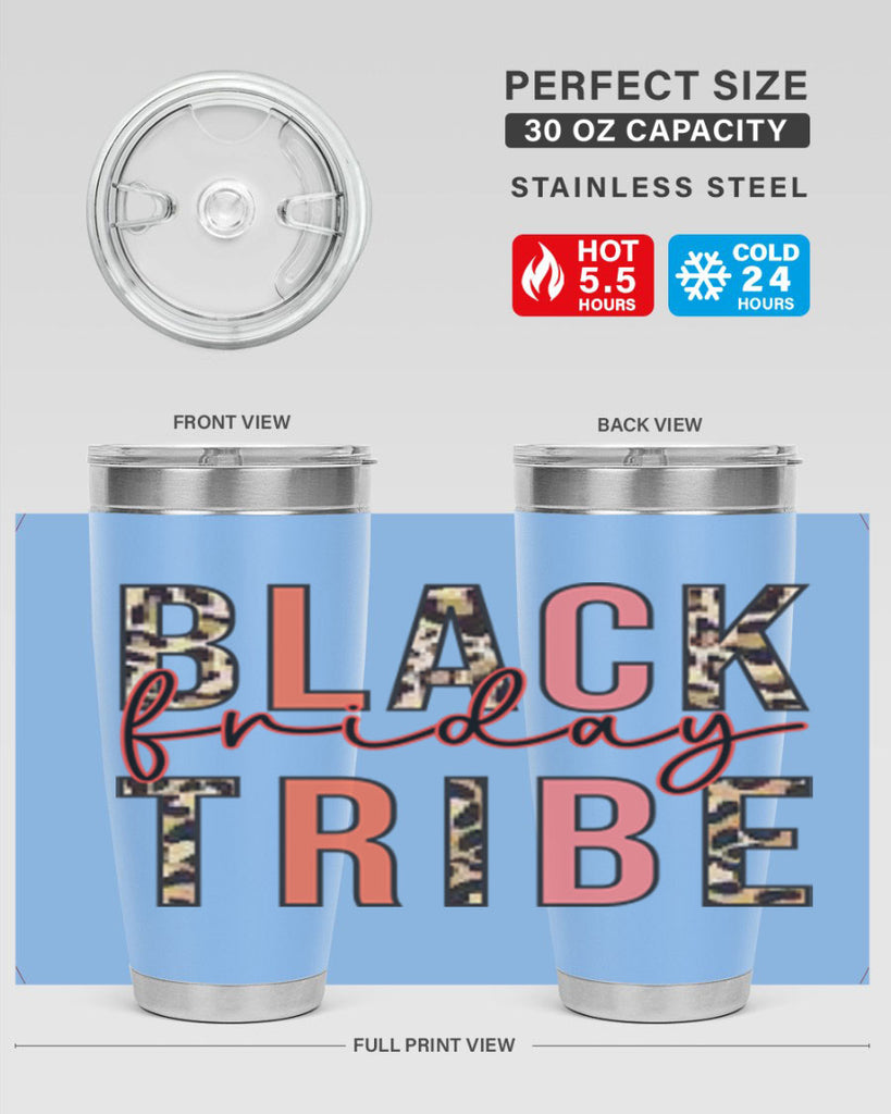 Black friday tribe 46#- fall- Tumbler