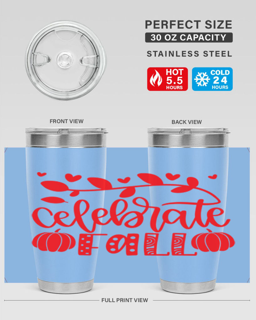 Celebrate Fall 59#- fall- Tumbler