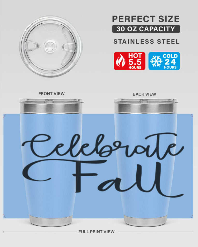 Celebrate Fall 60#- fall- Tumbler