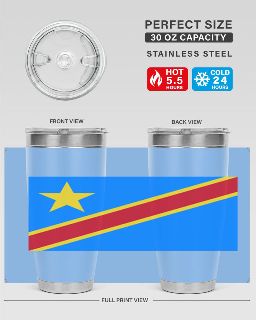 Congo Democratic Republic of the 159#- world flags- Tumbler