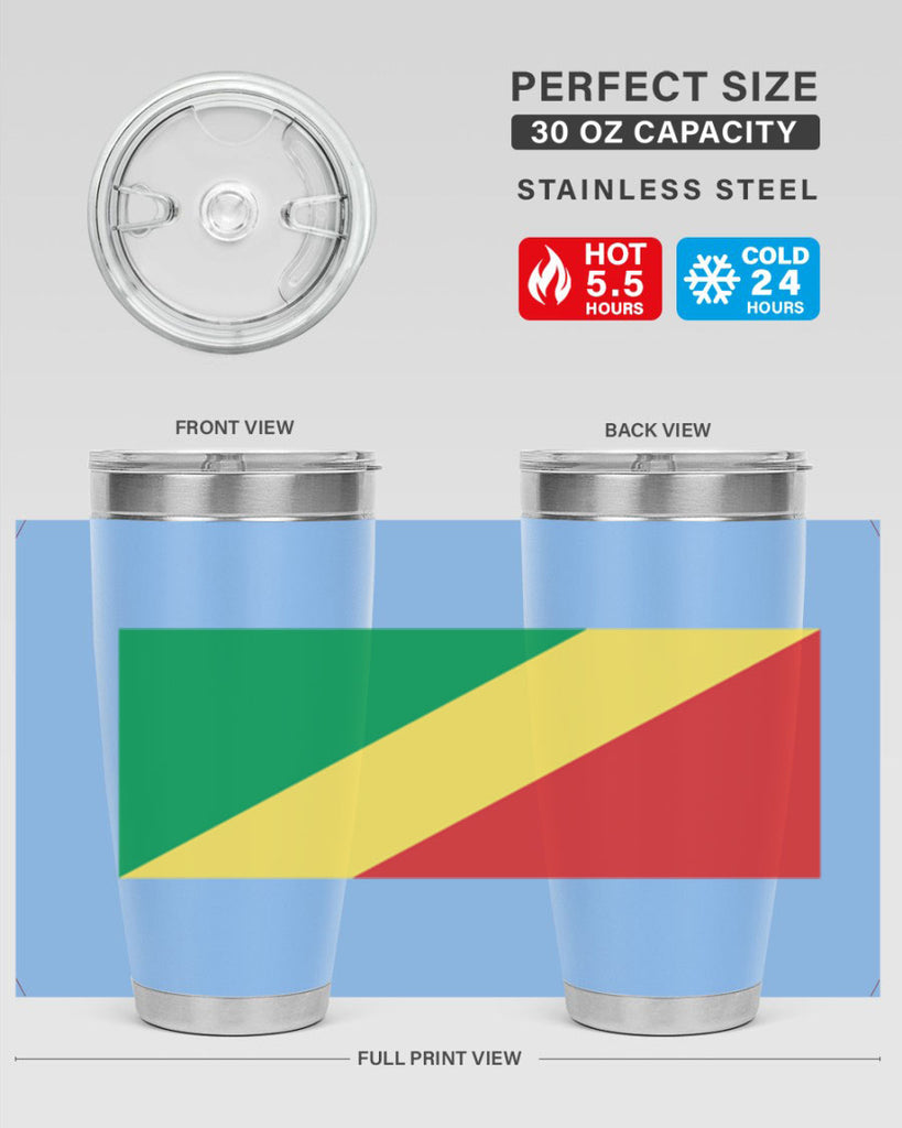 Congo Republic of the 158#- world flags- Tumbler