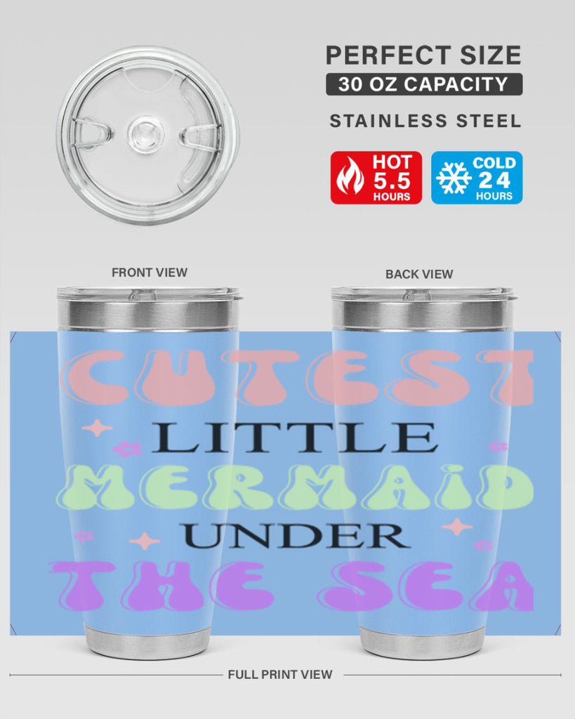 Cutest Little Mermaid Under The 99#- mermaid- Tumbler