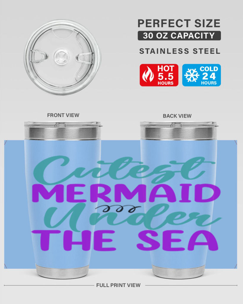 Cutest Mermaid Under The Sea 89#- mermaid- Tumbler