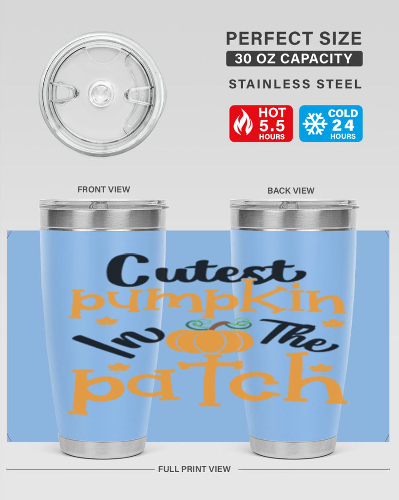 Cutestpumpkininthepatch 66#- fall- Tumbler