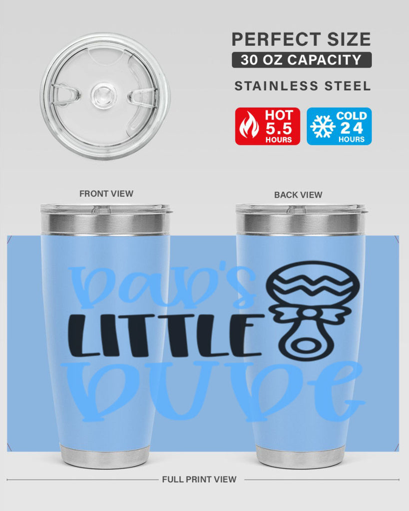 Dads Little Dude Style 102#- baby- tumbler