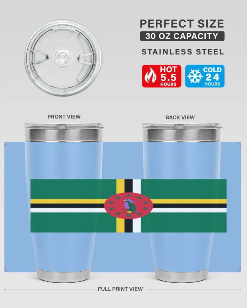 Dominica 149#- world flags- Tumbler