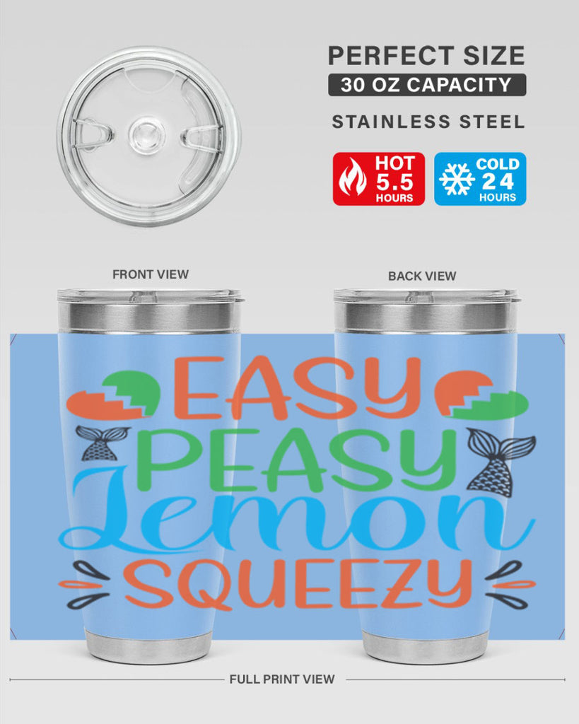 Easy Peasy Lemon Squeezy 158#- mermaid- Tumbler