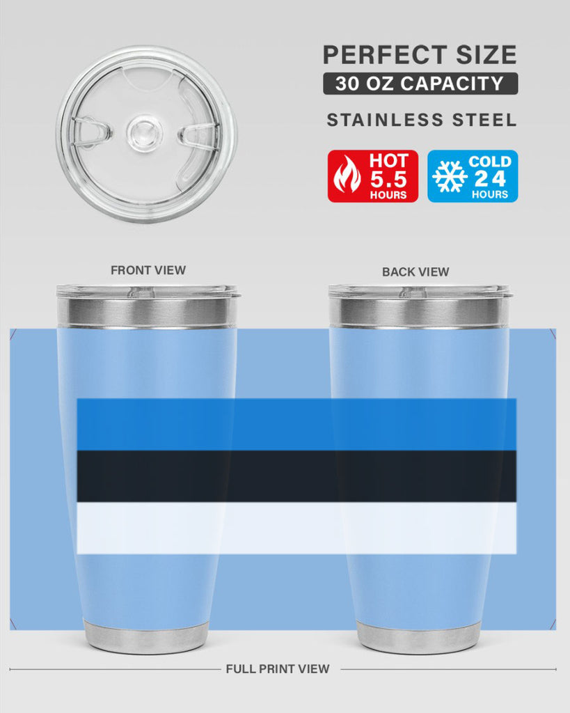 Estonia 142#- world flags- Tumbler