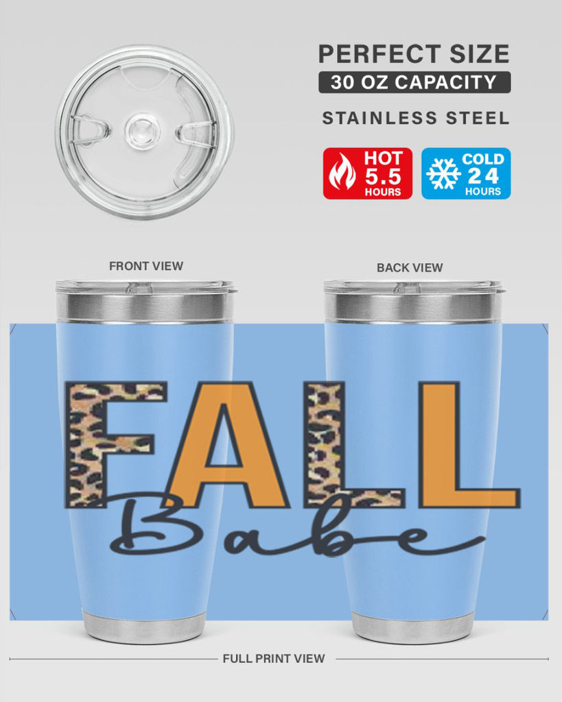 Fall Babe 87#- fall- Tumbler