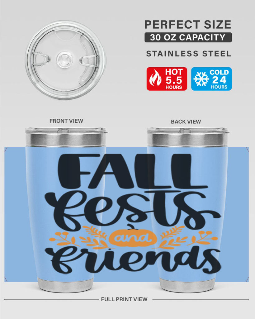 Fall Fests And Friends 484#- fall- Tumbler