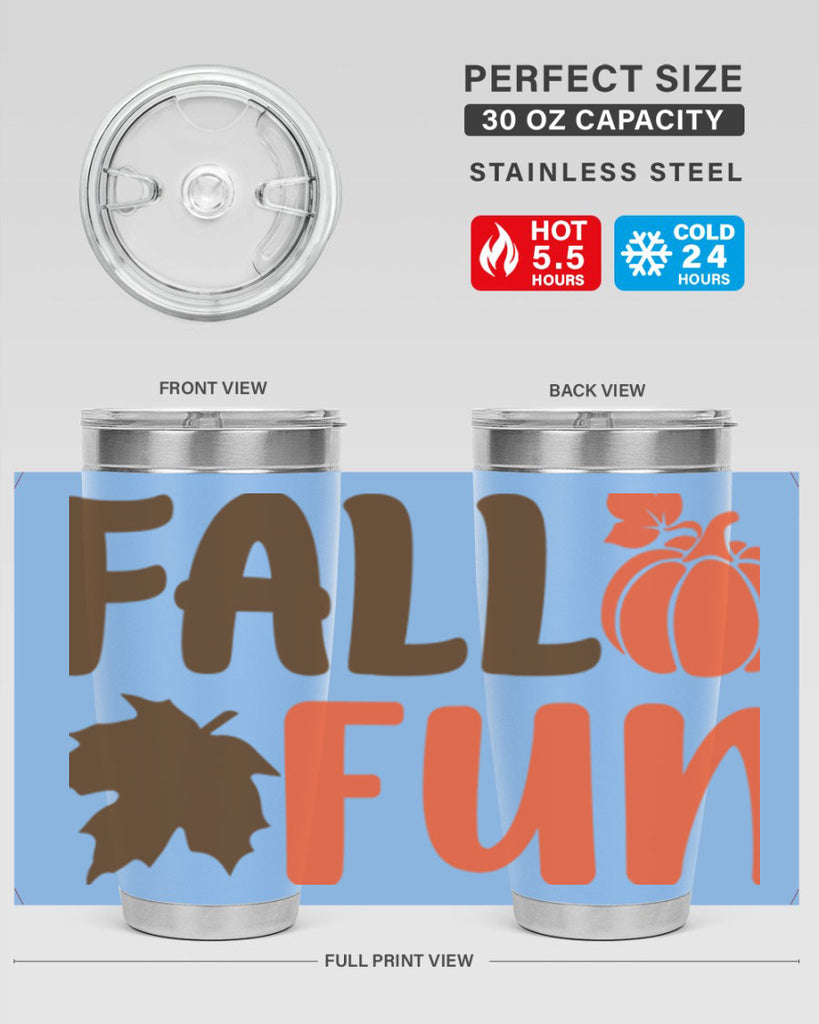 Fall Fun 102#- fall- Tumbler