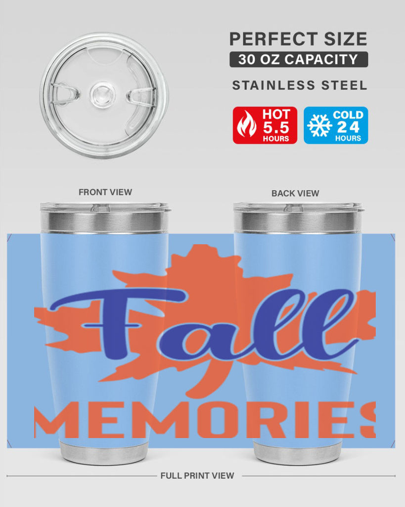 Fall Memories 124#- fall- Tumbler