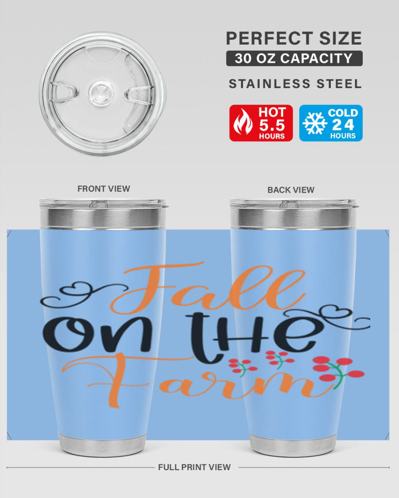 Fall On The Farm 125#- fall- Tumbler