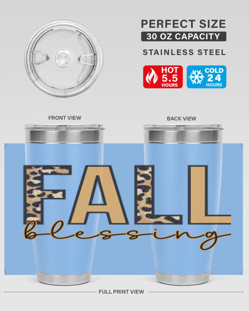 Fall blessing 90#- fall- Tumbler