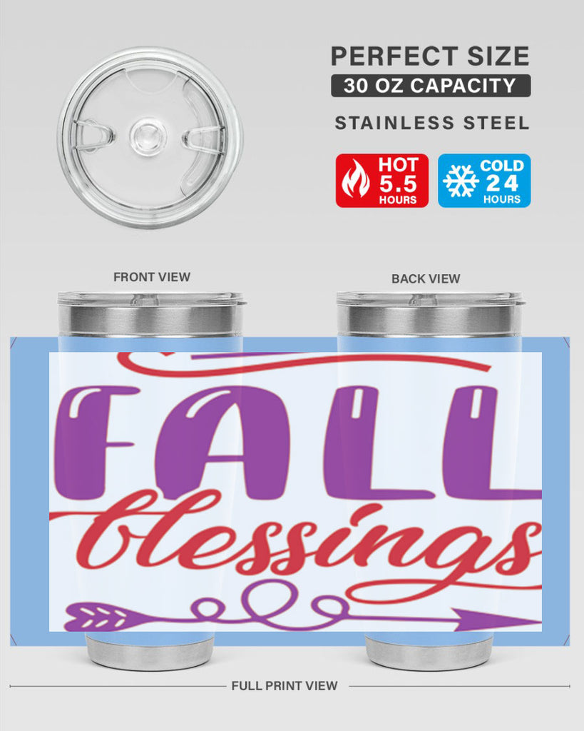 FallBlessingsdesign 146#- fall- Tumbler