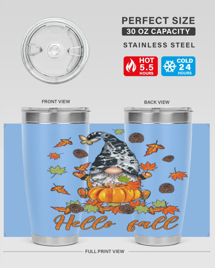FallGnomeHelloAutumn 150#- fall- Tumbler