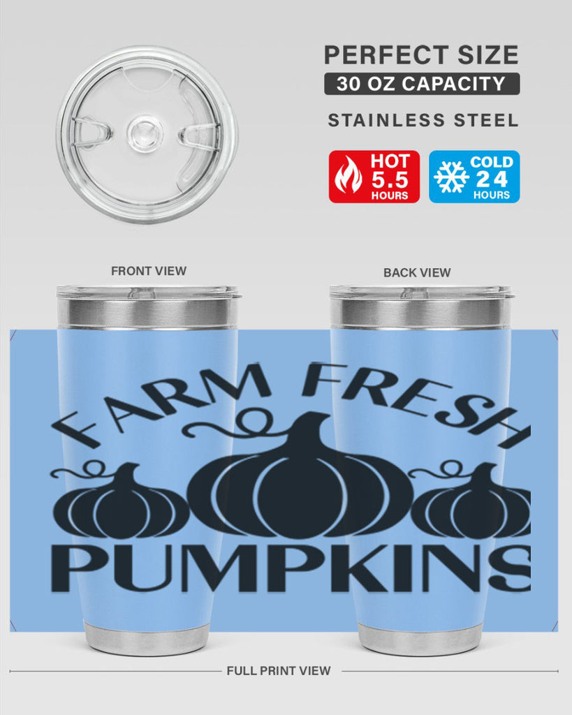 Farm Fresh Pumpkins 176#- fall- Tumbler