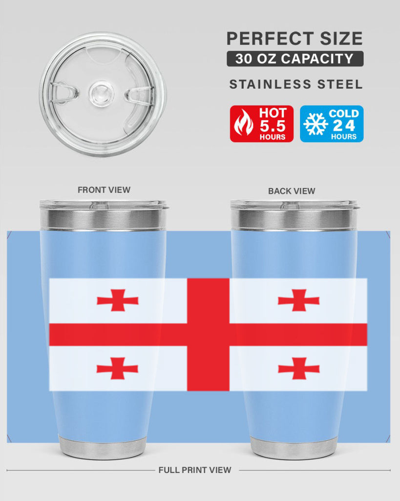 Georgia 134#- world flags- Tumbler