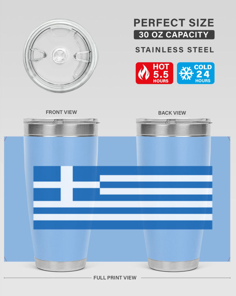 Greece 131#- world flags- Tumbler