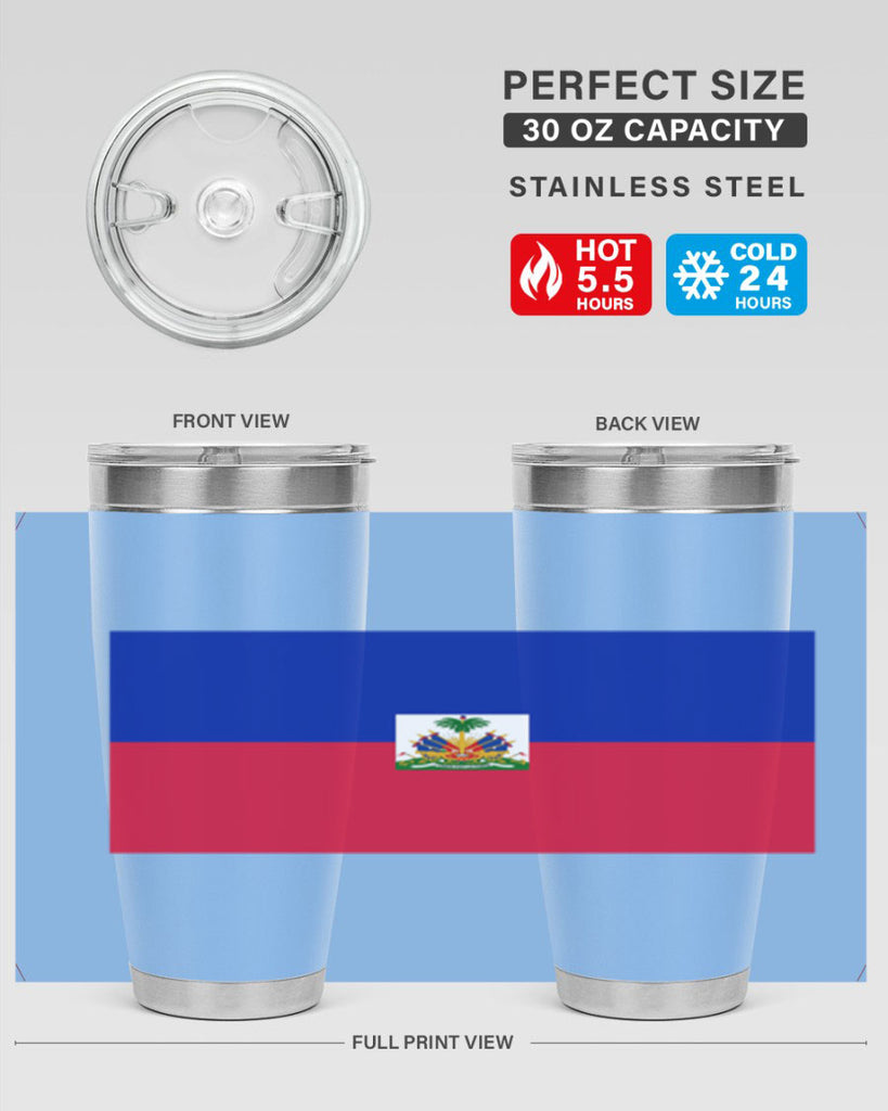 Haiti 125#- world flags- Tumbler