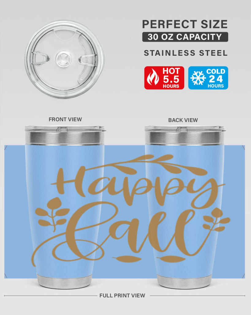 Happy Fall 236#- fall- Tumbler