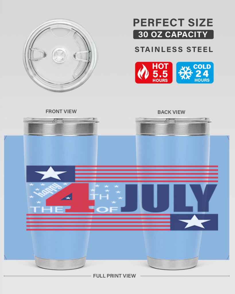 Happy th july Style 100#- Fourt Of July- Tumbler