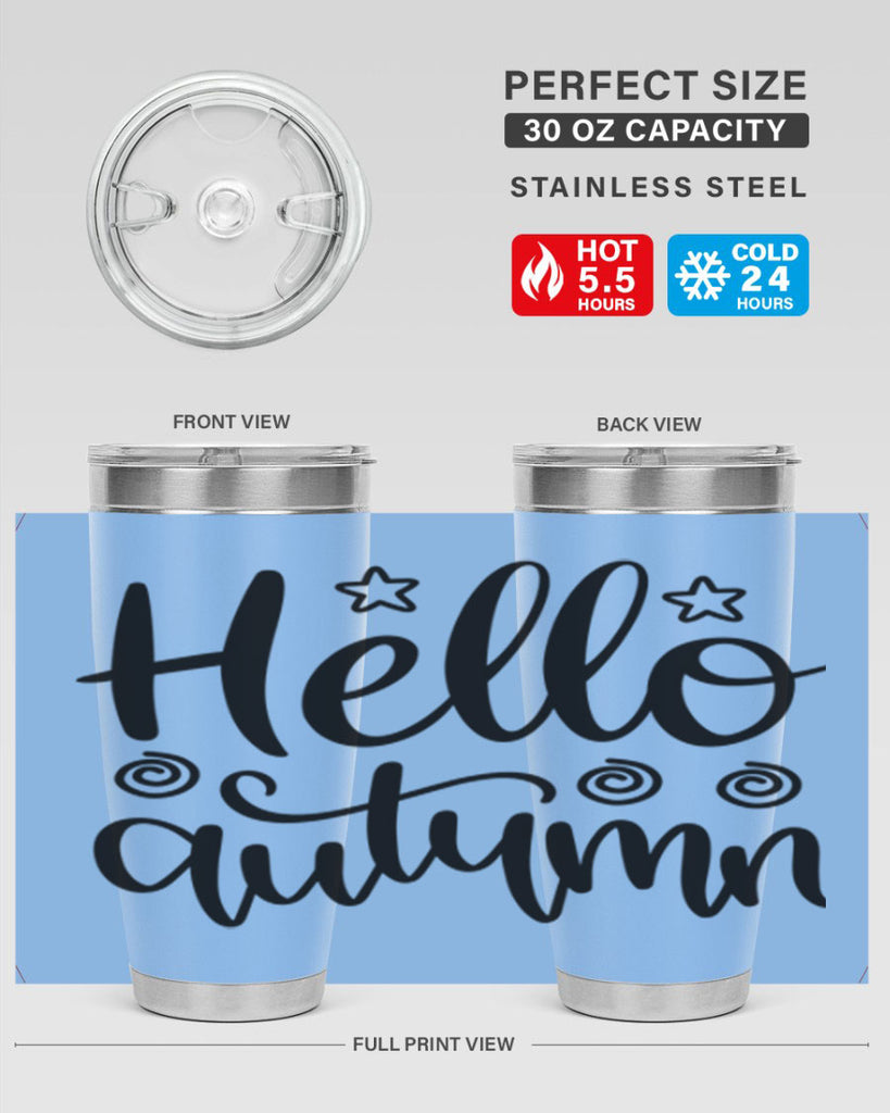 Hello Autumn 270#- fall- Tumbler