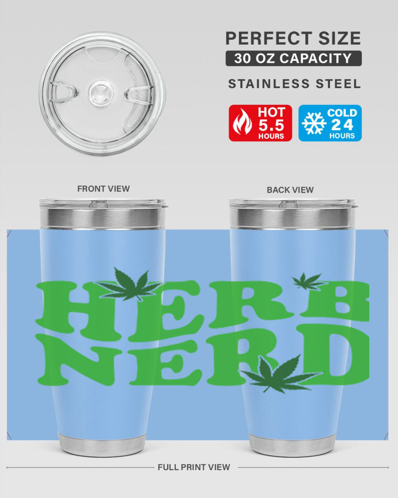 Herd Nerd 110#- marijuana- Tumbler