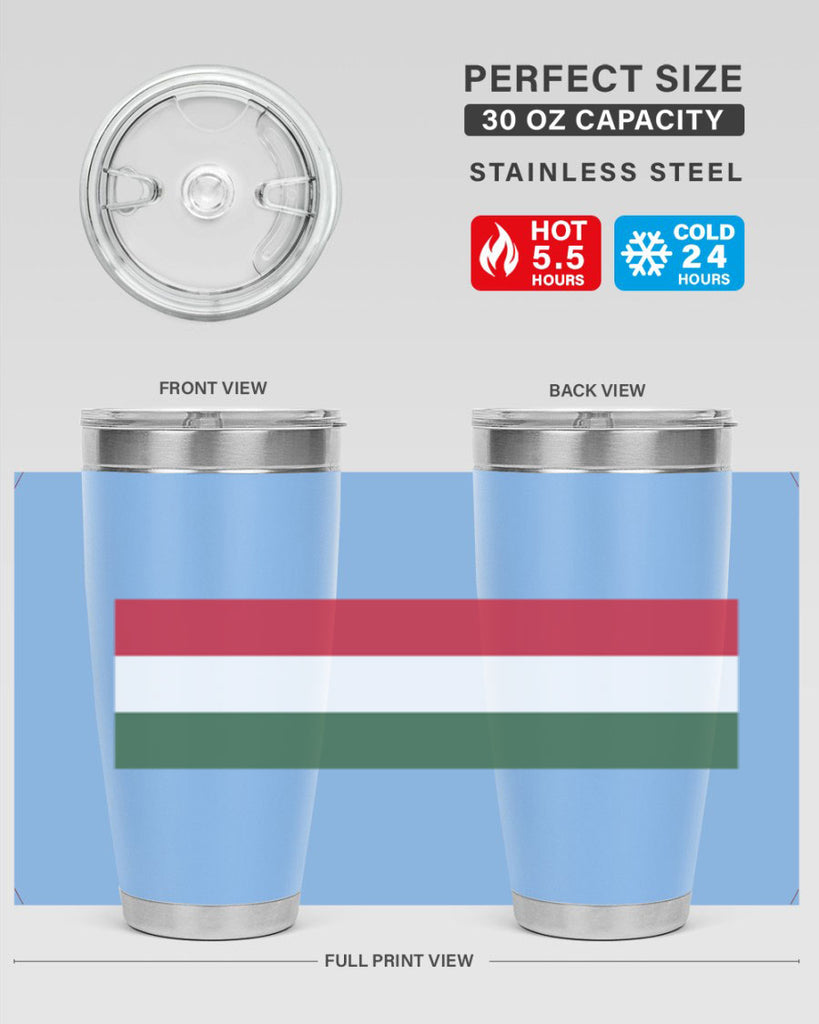 Hungary 123#- world flags- Tumbler