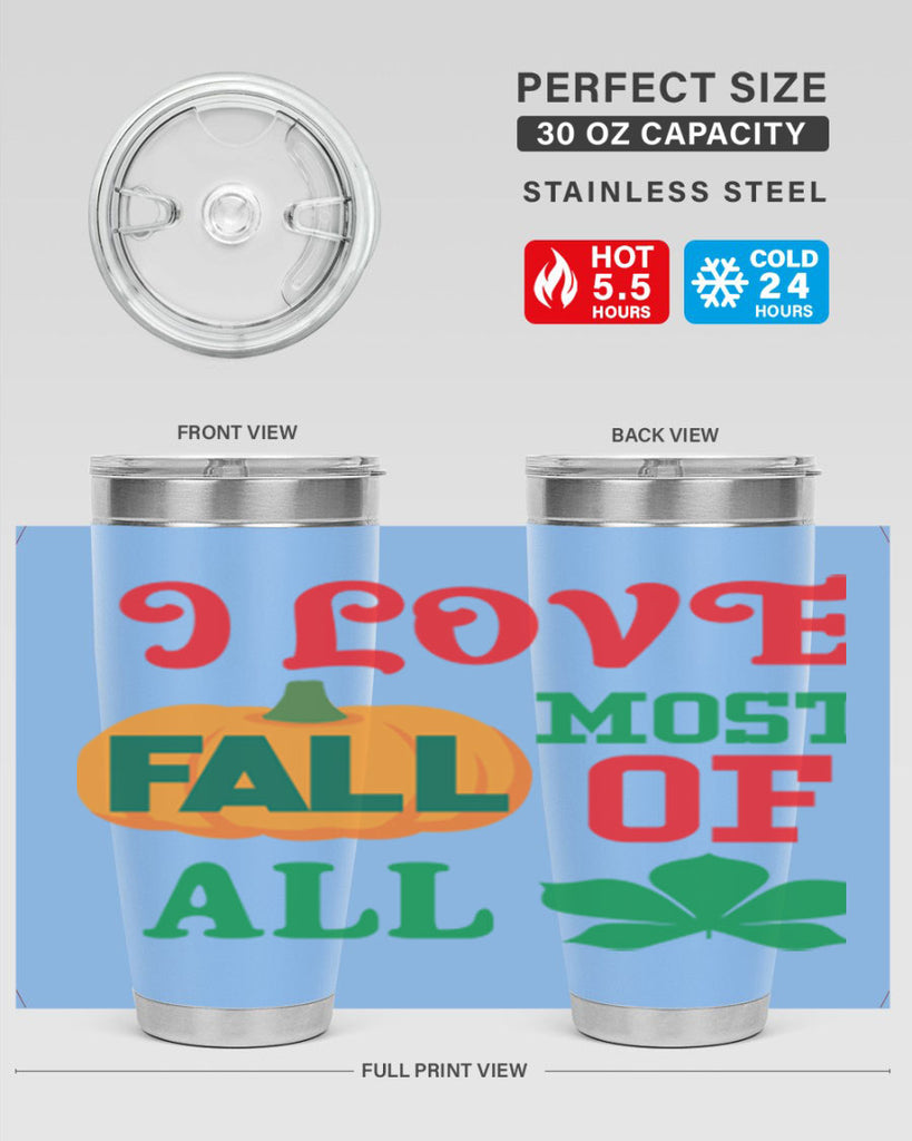 ILOVEFALLMOSTof 346#- fall- Tumbler