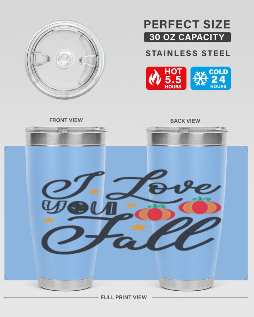 Iloveyoufall 350#- fall- Tumbler