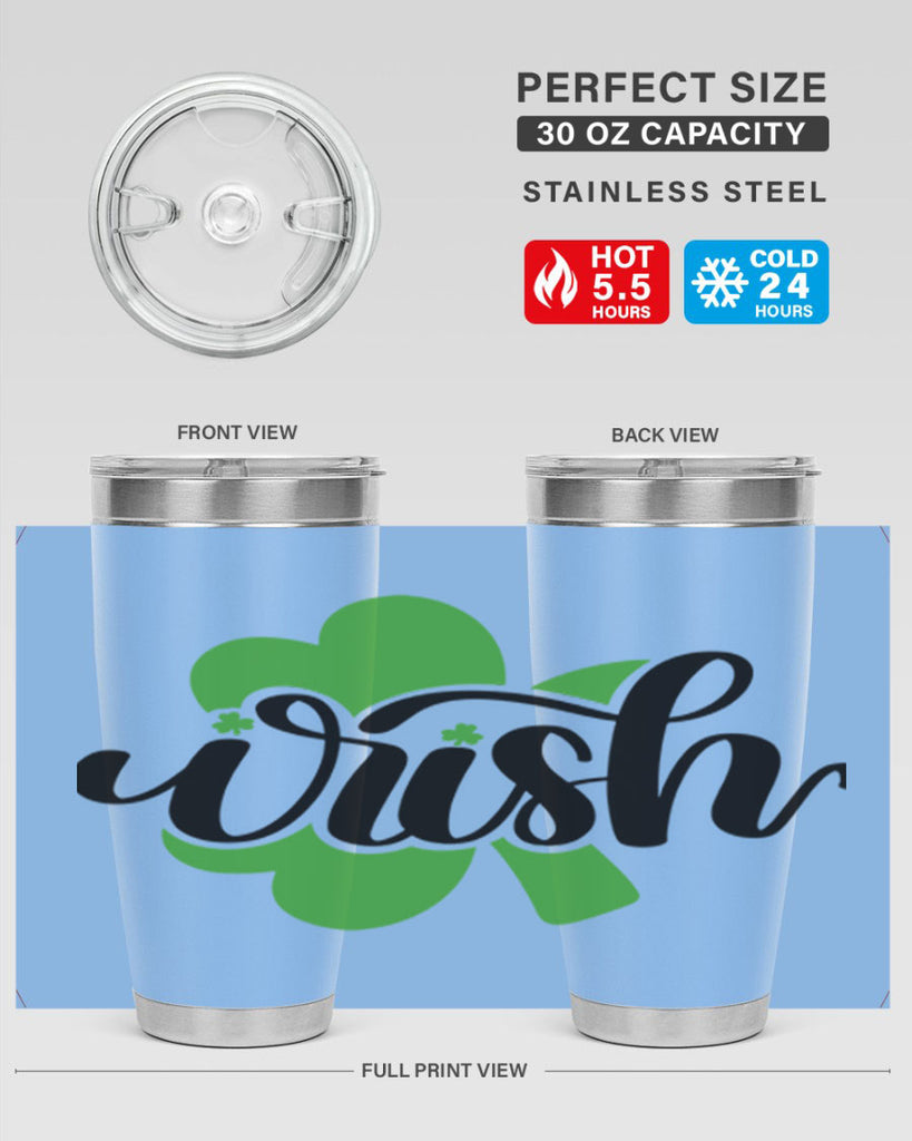 Irish Style 82#- St Patricks Day- Tumbler