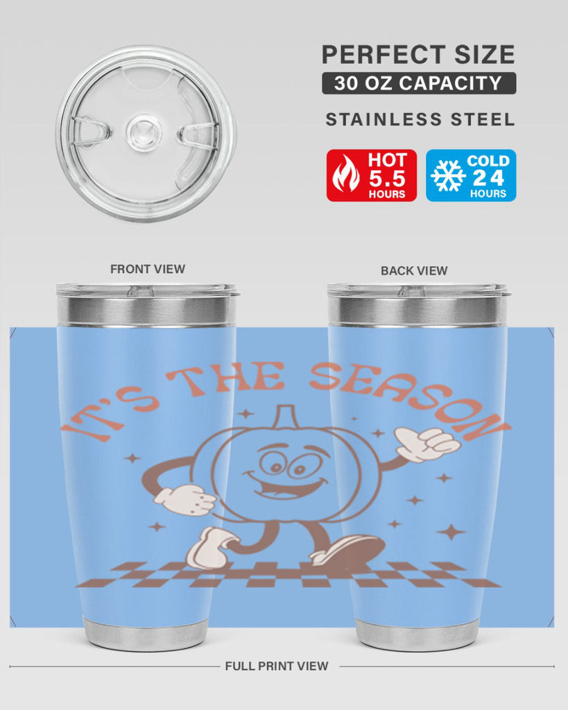 Its The Season 378#- fall- Tumbler