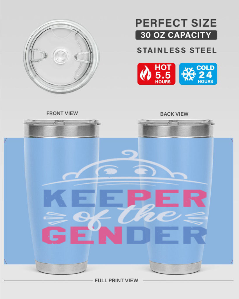 Keeper of the gender Style 31#- baby shower- tumbler