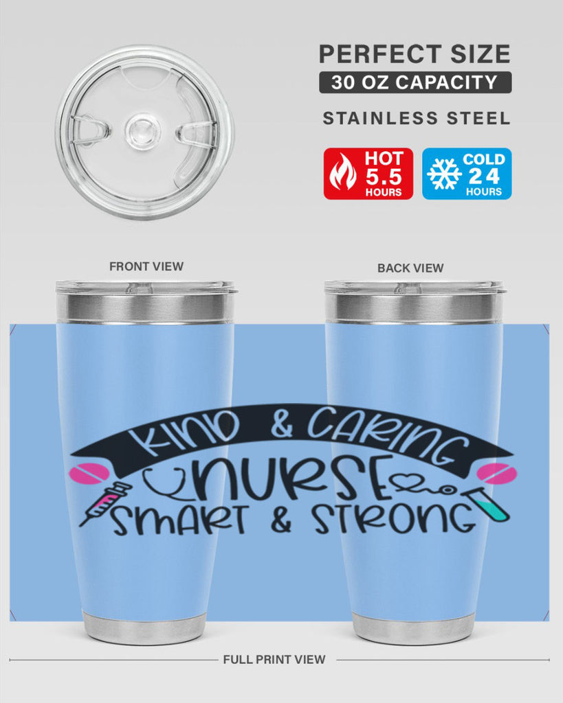 Kind Caring Nurse Smart Strong Style Style 143#- nurse- tumbler