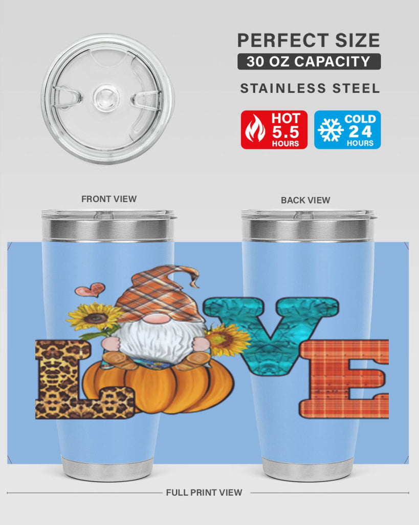LOVEFallGnome 417#- fall- Tumbler