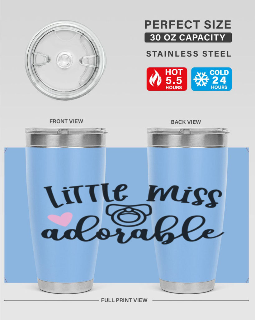 Little Miss Adorable Style 59#- baby- tumbler