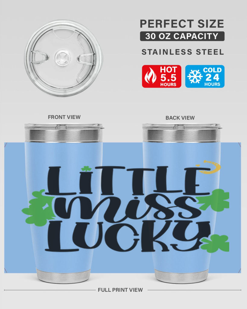 Little Miss Lucky Style 68#- St Patricks Day- Tumbler