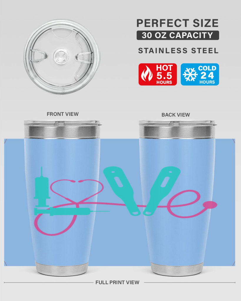 Love Style Style 135#- nurse- tumbler