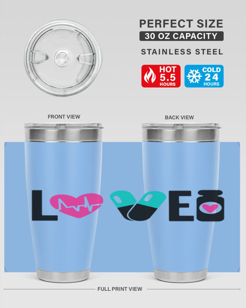 Love Style Style 136#- nurse- tumbler