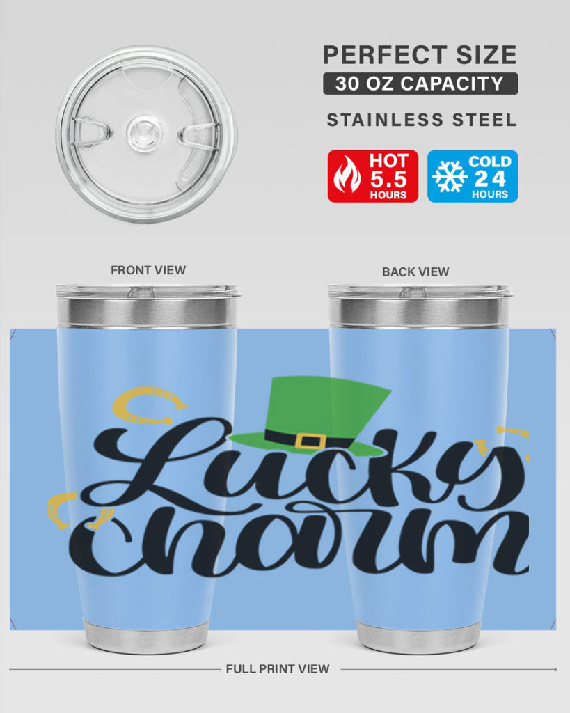 Lucky Charm Style 58#- St Patricks Day- Tumbler