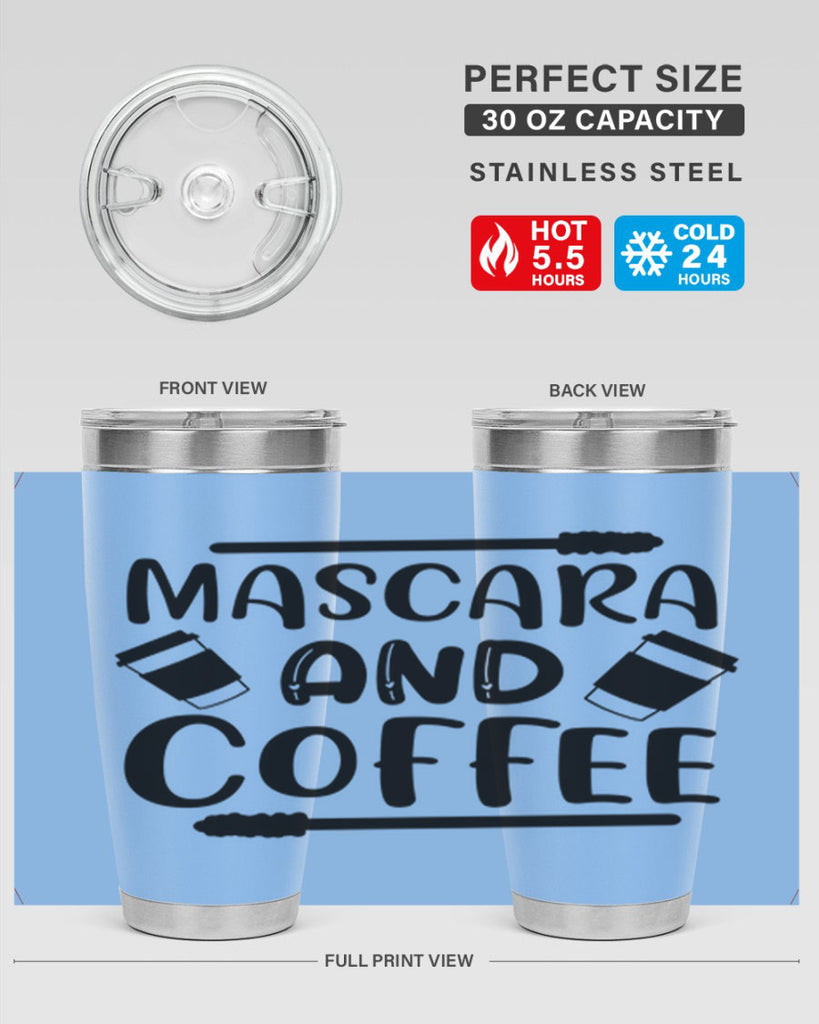 Mascara and Coffee 117#- fashion- Cotton Tank