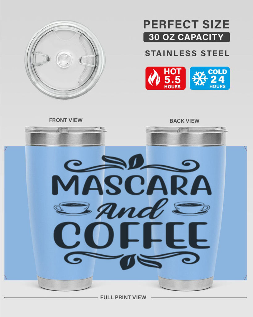 Mascara and Coffee 119#- fashion- Cotton Tank