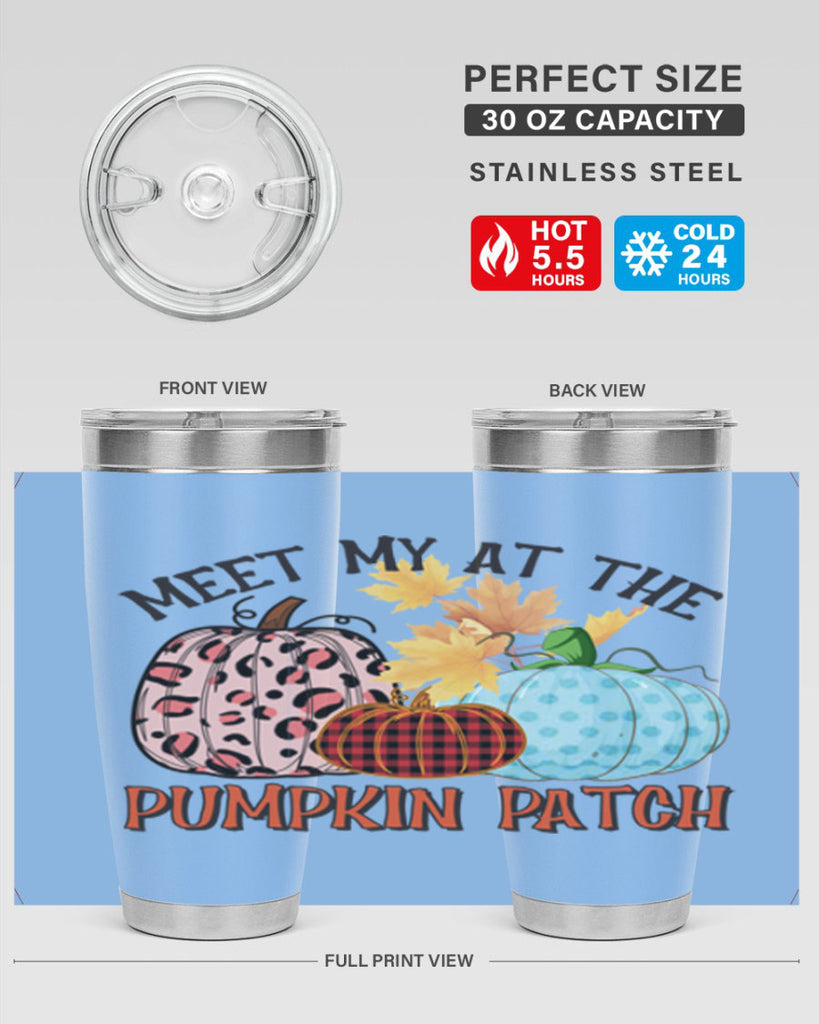 Meet My at the Pumpkin Patch 425#- fall- Tumbler